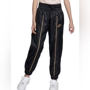 Nik pants  Girl Black and Gold Track Pants  L / 10/12